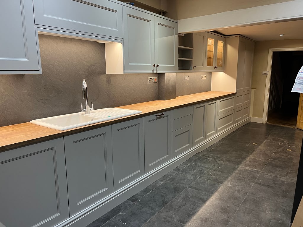 Bespoke kitchen installation in Cambridge