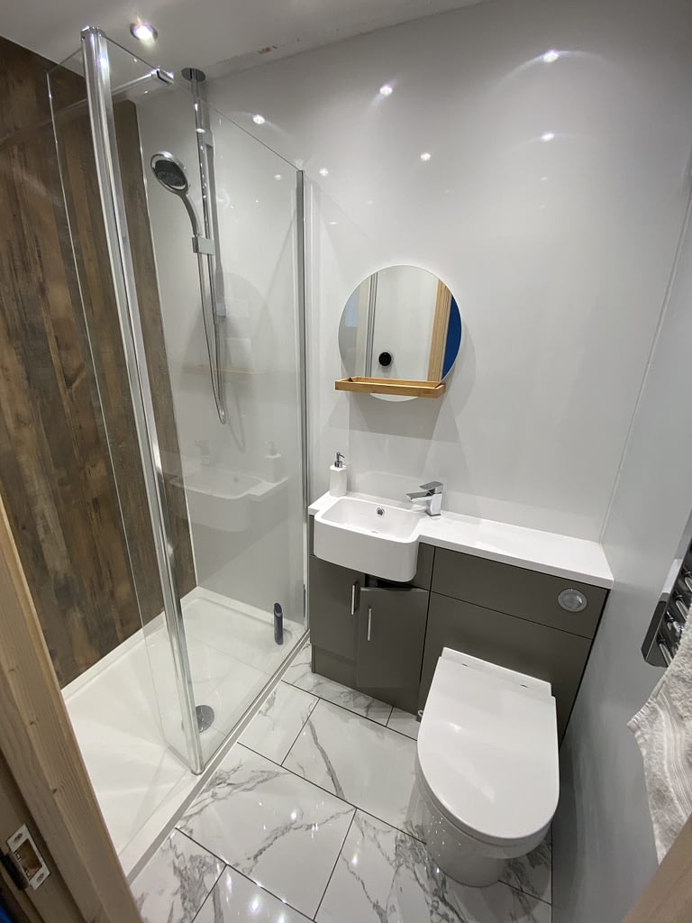 Clever space saving designs for bathrooms in Cambridge