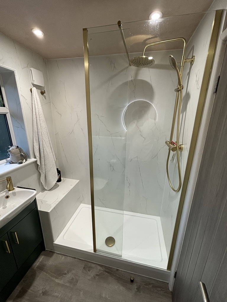 Walk in shower fitted in Cambridge
